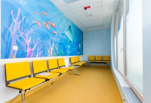 Čakalnica otroškega dispanzerja ZD Piran v Luciji